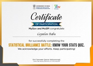 Certificate 1